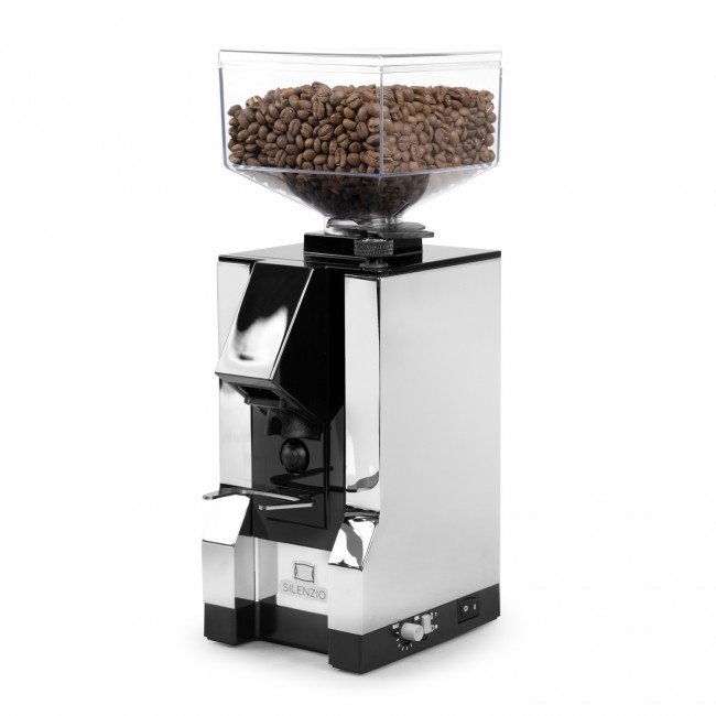 Eureka Mignon Silenzio Espresso Grinder - Chrome