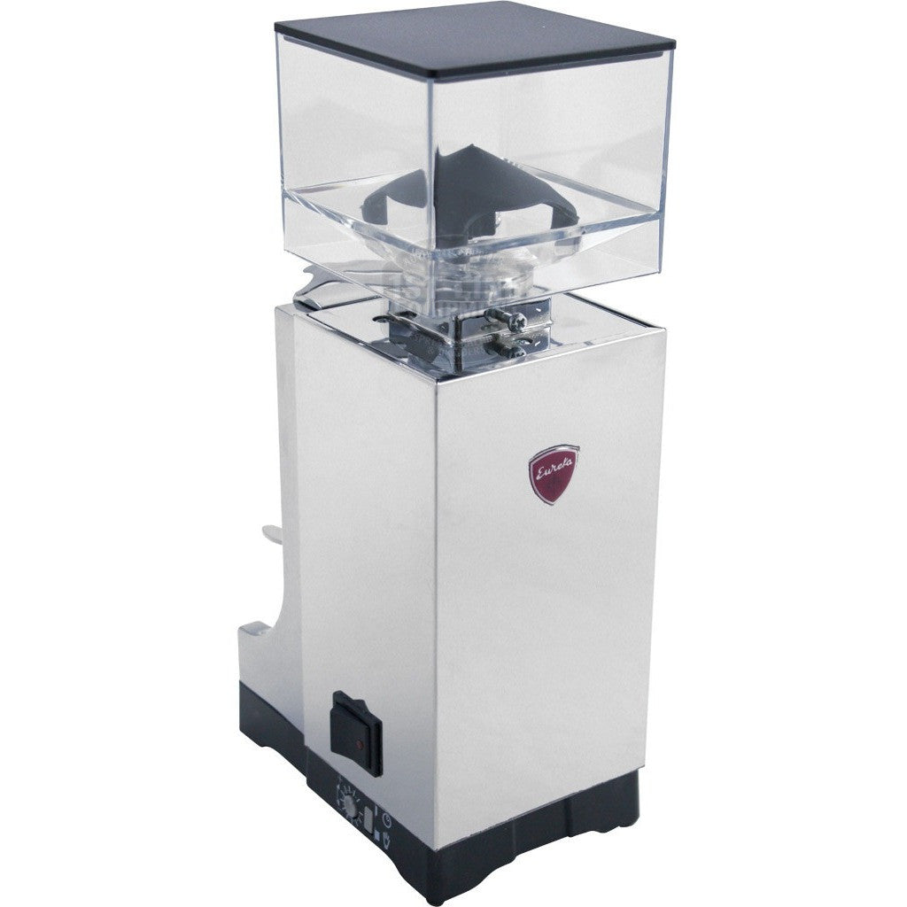 Eureka MCI Mignon Programmable Doserless Espresso Coffee Grinder - Chrome - My Espresso Shop