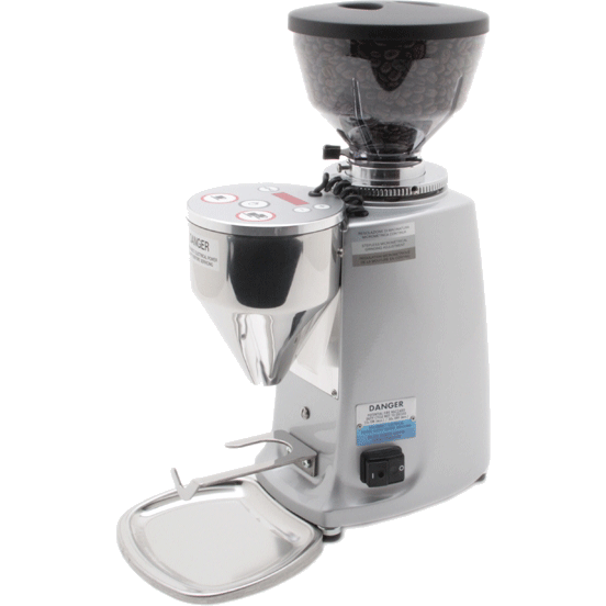 Mazzer Mini Electronic Doserless Espresso Grinder Type A - Silver - My Espresso Shop